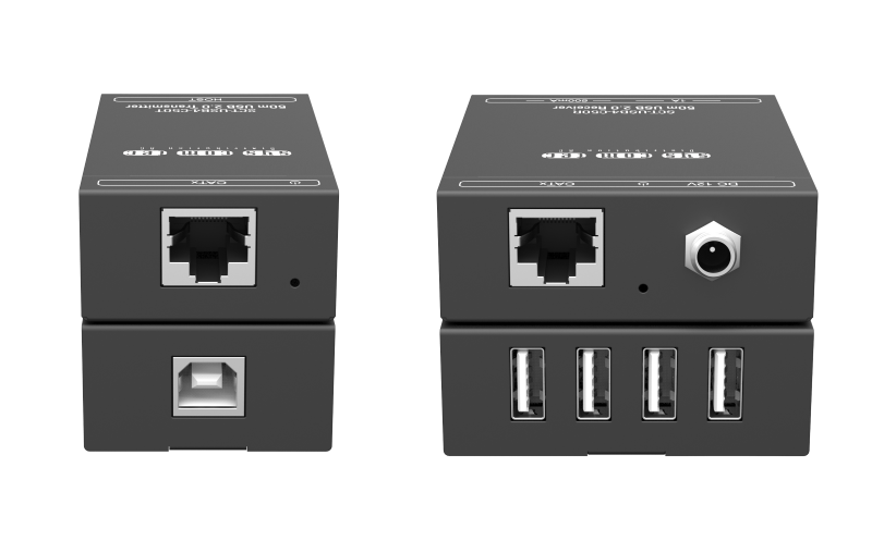 syscomtec CAT System USB2.0 4 Port 50m SCT-USB4-C50